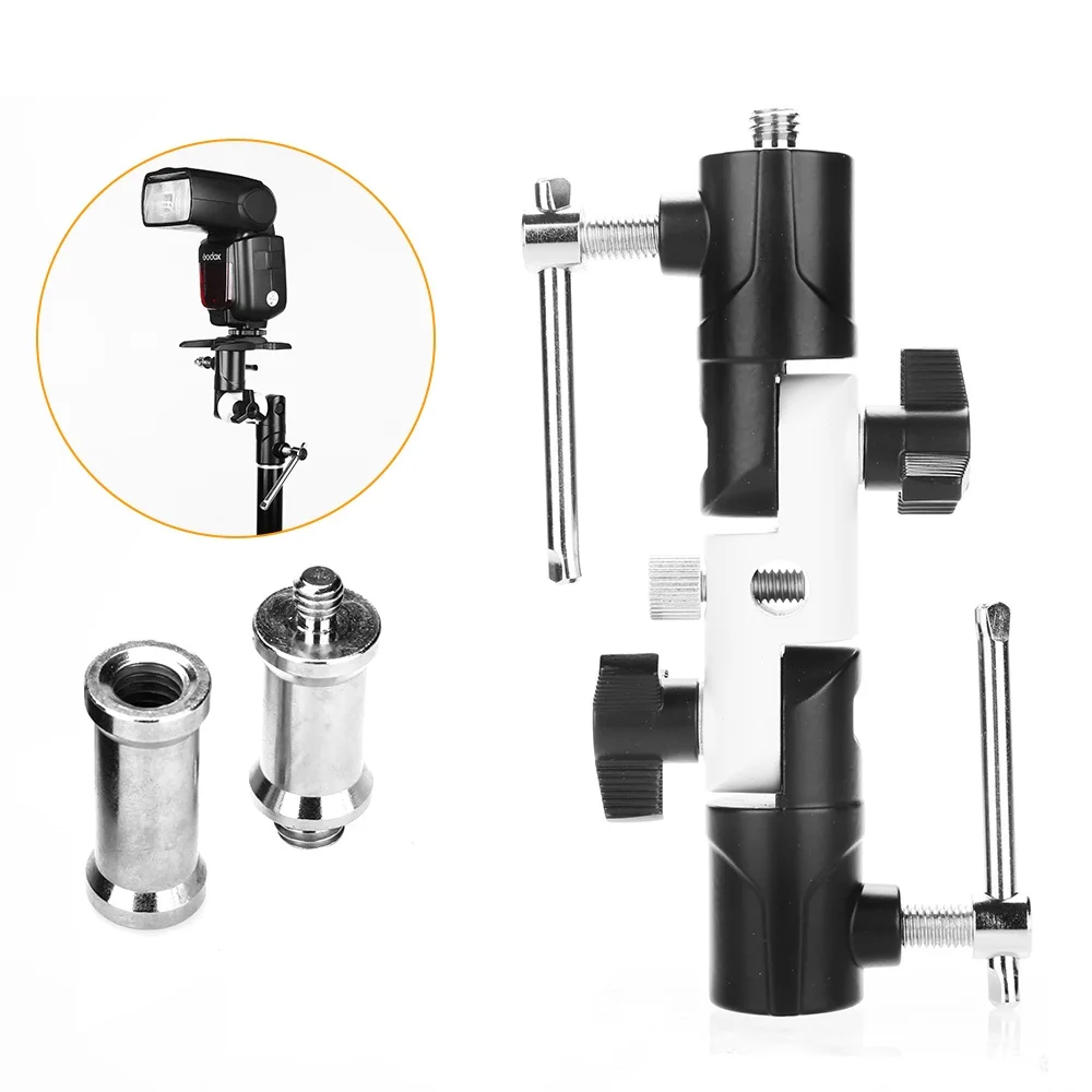 Soporte de luz de fotografía con paraguas suave, Zapata para Flash para estudio estroboscópico, Speedlight, 2M(79 pulgadas), 43 ''/33''