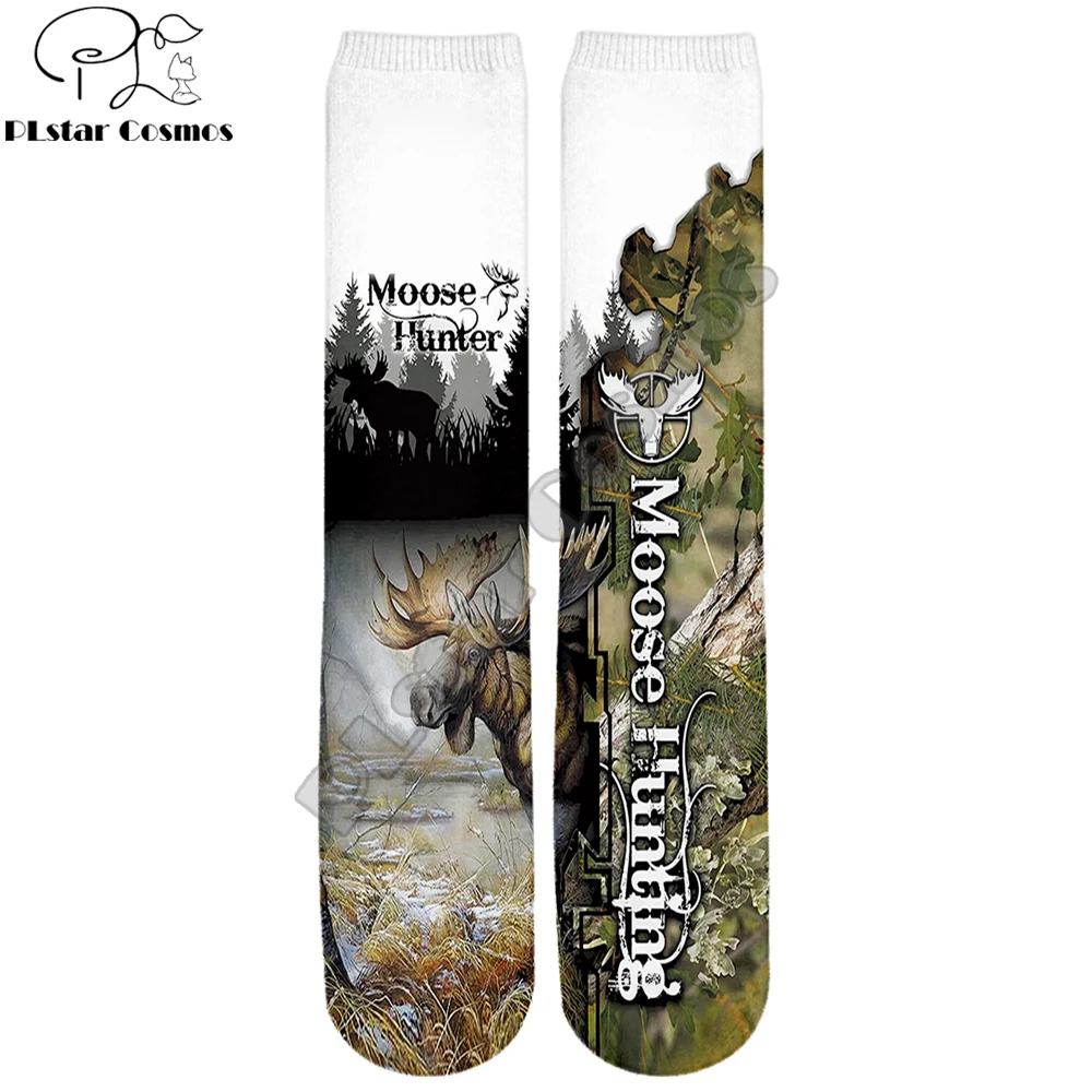 Calcetines Caña Alta Camuflaje PLstar Cosmos – Estampado 3D Unisex