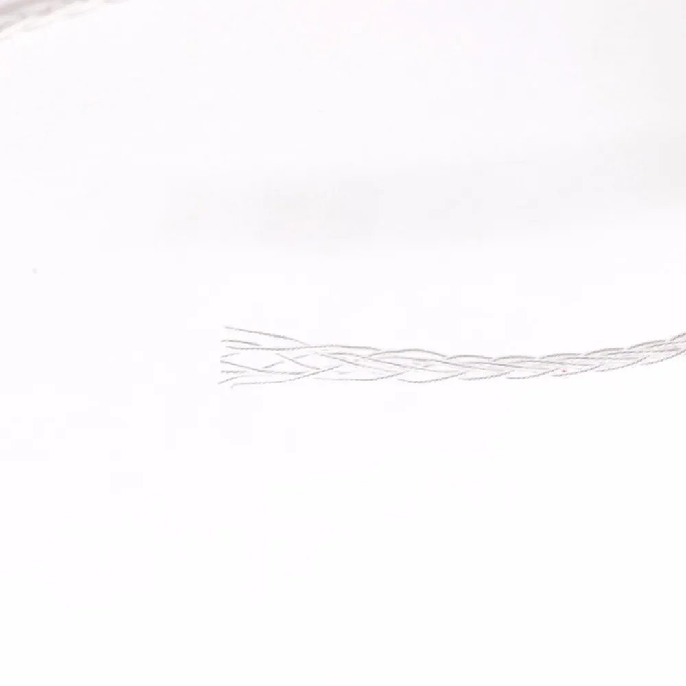 Hifi Audio 8 Adern versilbert 3,5mm Stecker auf 2,5mm Trrs Buchse Kopfhörer Audio kabel