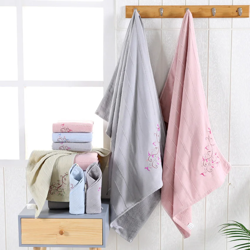 Soft Morning Glory Towel Set 100% Cotton For Adults Kids Print Beauty Face Bath Towel Shower Spa Hand Towel Home Toalla De Ducha