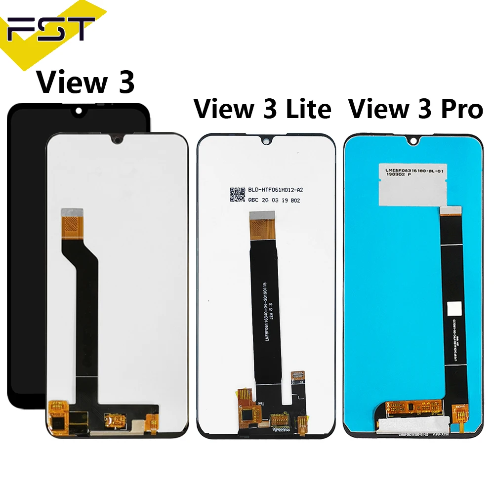 

For Wiko View 3 P311LCD Display Touch Screen Digitizer Mobile Phone LCD Wiko View 3 Lite W-V800 For Wiko View 3 Pro Display LCD