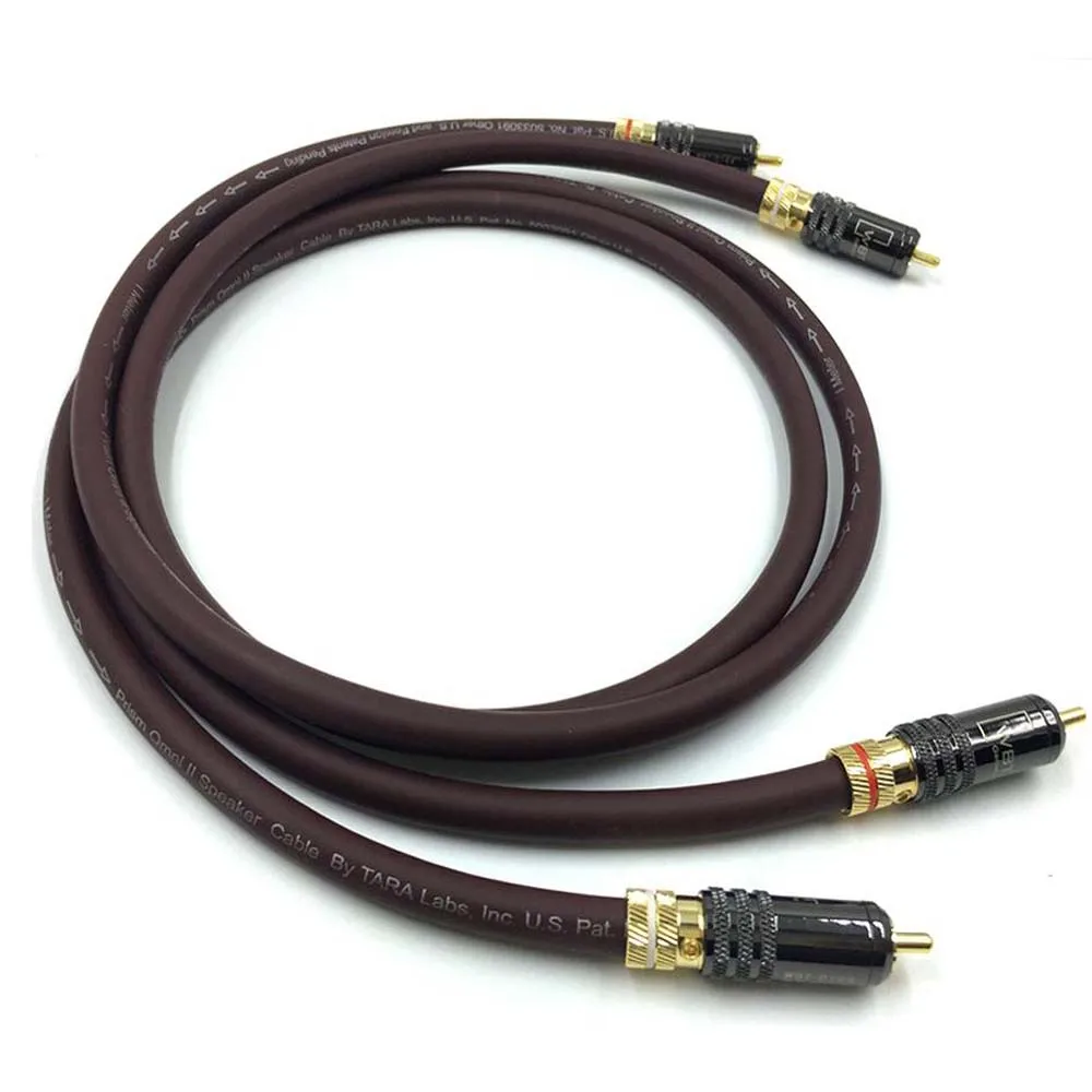 New Cardas  2RCA Cable High-end Single Crystal Silver audio cable HIFI Double RCA Signal Line rca cable