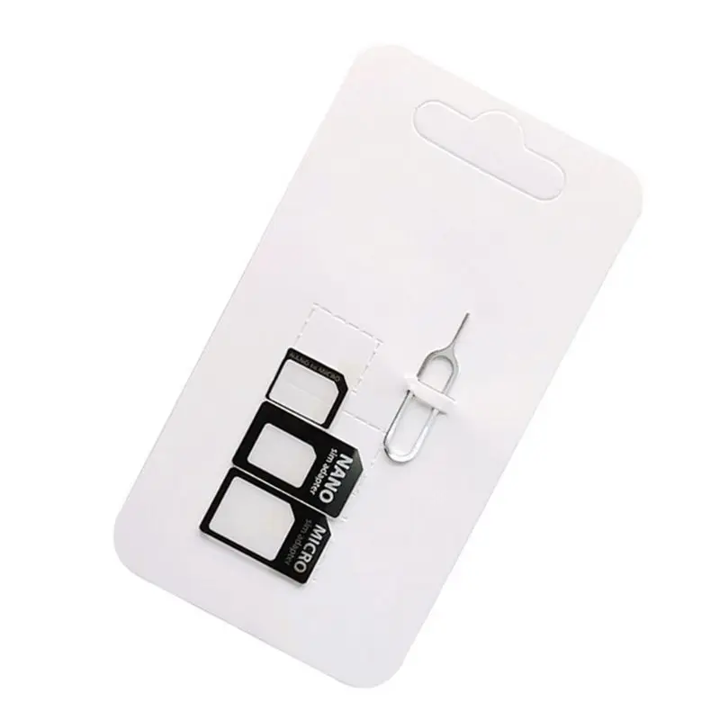 Carte Nano SIM 4 en 1, adaptateur Micro Standard, pour Iphone, Samsung 4G LTE, USB, routeur sans fil, R91A