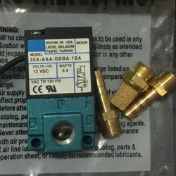 Reemplazo de 12v de alta calidad para MAC 3 Port Electronic Boost Control, válvula solenoide 35A-AAA-DDBA-1BA 5,4 W con kits de latón