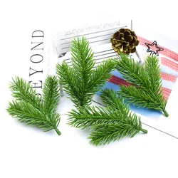 5/10 pièces décorations de noël pour la maison accessoires plantes artificielles décoration de mariage couronne de fleurs Diy navido boîte cadeaux