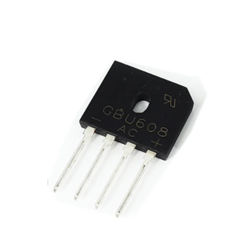 10pcs/lot GBU406 GBU408 GBU410 GBU606  GBU608  GBU610 GBU806 GBU808 GBU810 GBU1010 GBU1510 GBU2510 Bridge Rectifiers