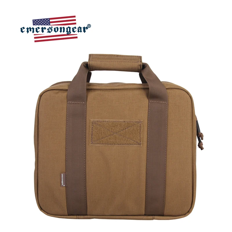 

Портативная сумка Emersongear, сумка для переноски пистолета, чехол для пистолета, нейлоновая кобура, защитная сумка для журналов, сумка