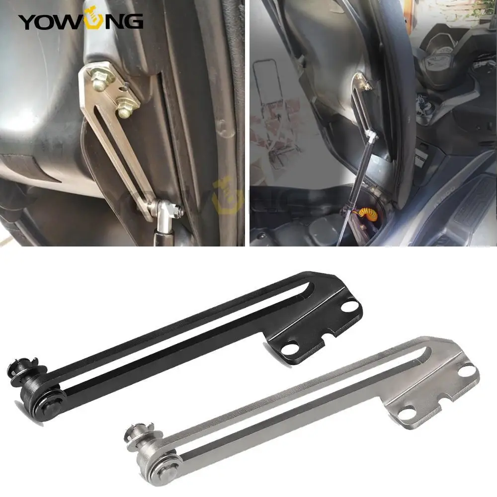 For KYMCO Xciting300 XCITING 250 300 500 Downtown 350I 300I Seat Stopper Tracks Parts Motor Open Angle Increases Bracket R250Fi