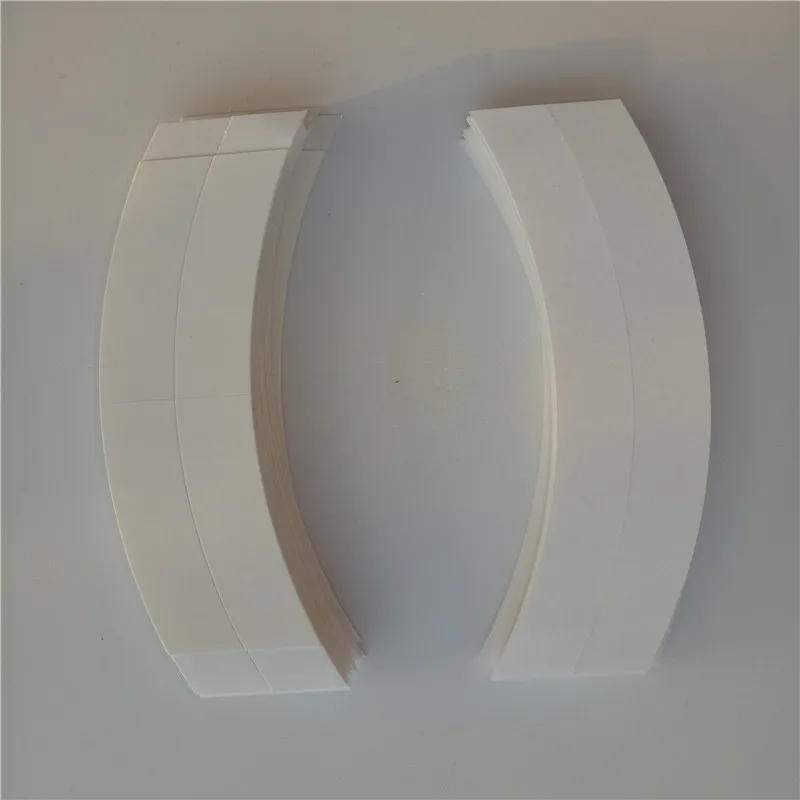 36 unids/lote de adhesivos de 7,6 cm x 1,1 cm para extensiones de cinta, tupé, peluca de encaje, cierre