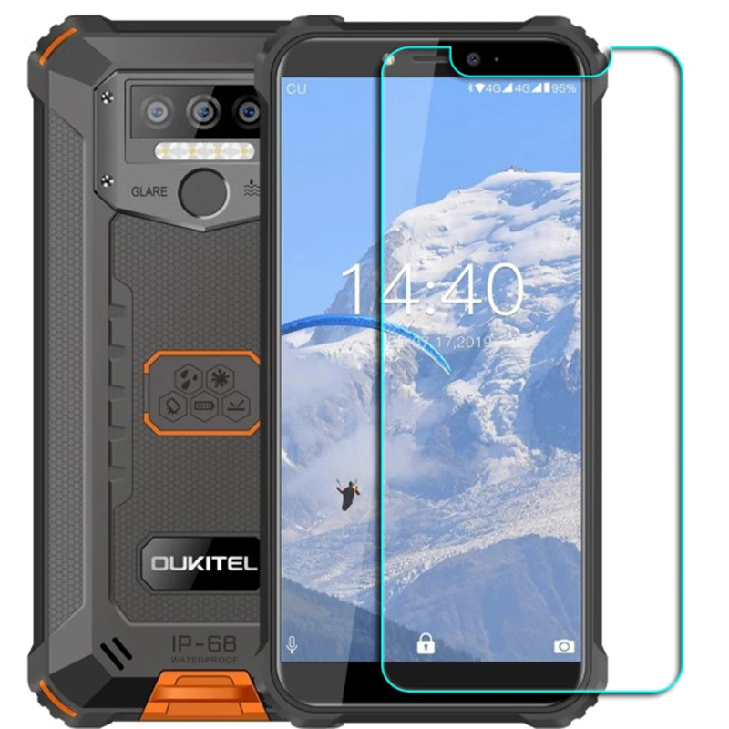  Original 9H HD Protective Tempered Glass For Oukitel WP5 Pro 5.5