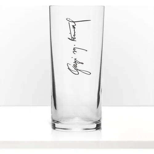 Pasabahce Gazi Mustafa Kemal Signed 6'lı Arrack Cup