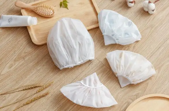 

Fashionable EVA waterproof shower cap bath bath makeup care cap kitchen fume proof hat