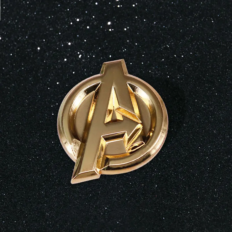 Royal Selangor Marveell Collection Pewter Avengers Gilt Insignia Lapel Pin