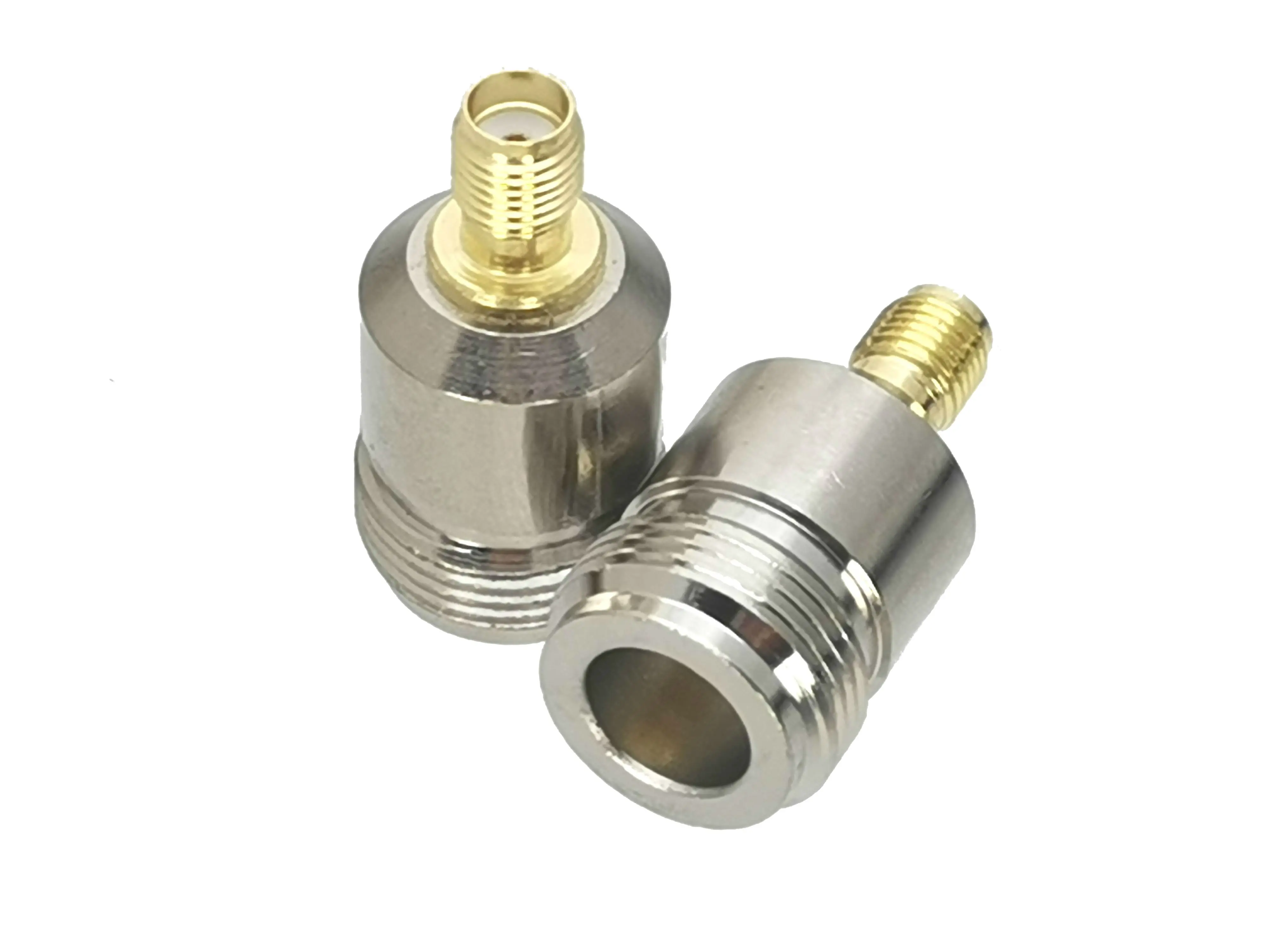 1Pcs Sma Naar N Male Plug & Vrouwelijke Jack Rf Coax Adapter Connector Test Converter Messing