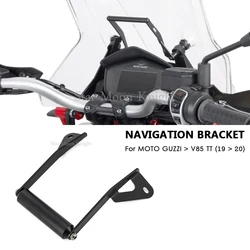 Soporte de teléfono móvil para motocicleta, placa de navegación GPS para MOTO GUZZI V85 TT V85TT 2019 - 2020
