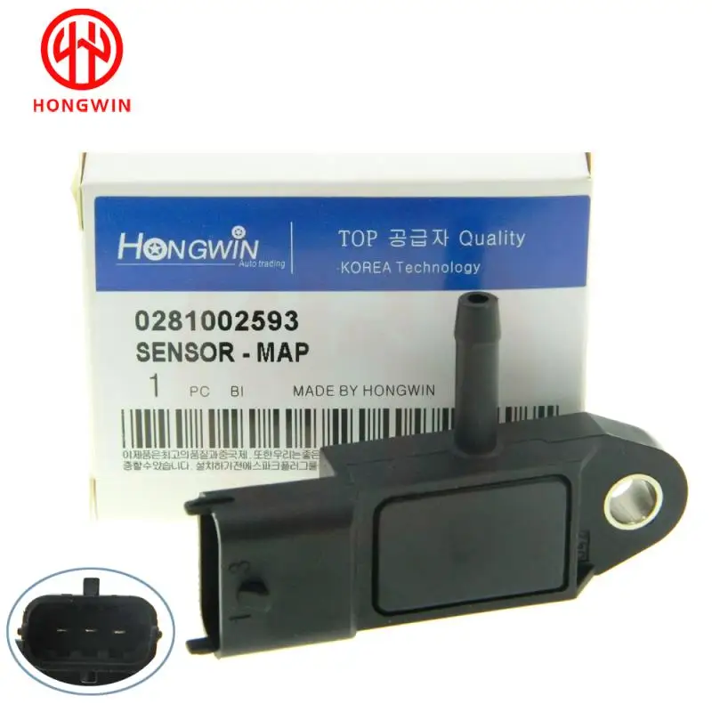 0281002593,7700105867, 223657266R NEW MAP Sensor For Renault Scenic Kangoo Logan Modus Thalia Twingo 1.5 1.9 dCi