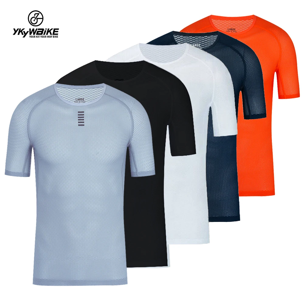 YKYWBIKE Camiseta De Manga Corta Para Ciclismo Camiseta De Malla Superligera  Transpirable Profesional