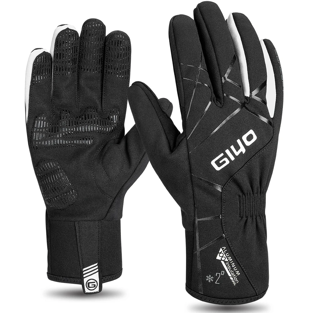 GIYO – gants de cyclisme pour hommes et femmes, coupe-vent, pour moto, vtt, équipement de Sport et de gymnastique, hiver