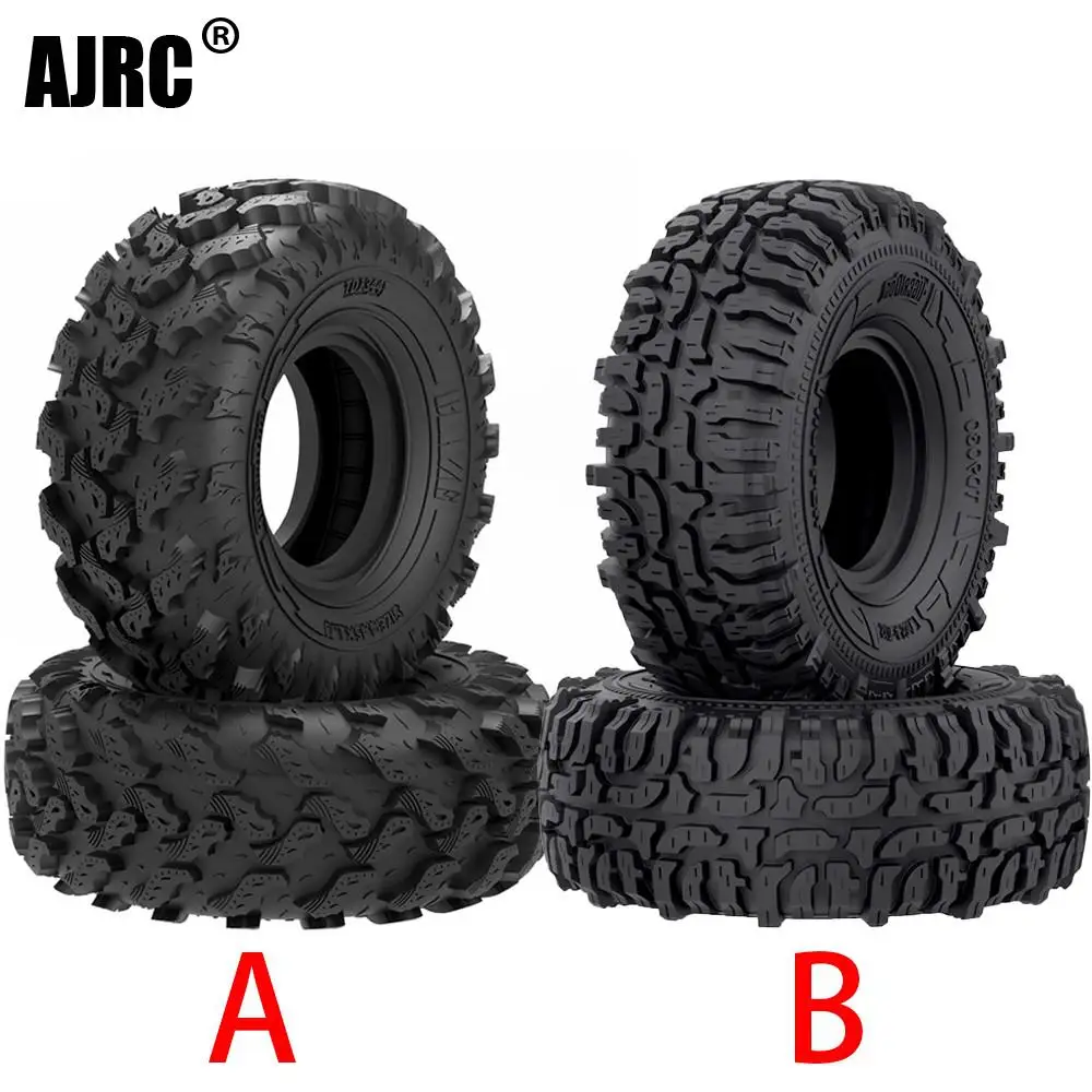 

2/4pcs 1.9" Very Soft Wheel Tire Rubber Wheel Tire Cover (113mm) For 1:10 Rc Tracked Trx4 Axial Scx10 90046 D90 D110 Rc4wd Jimny