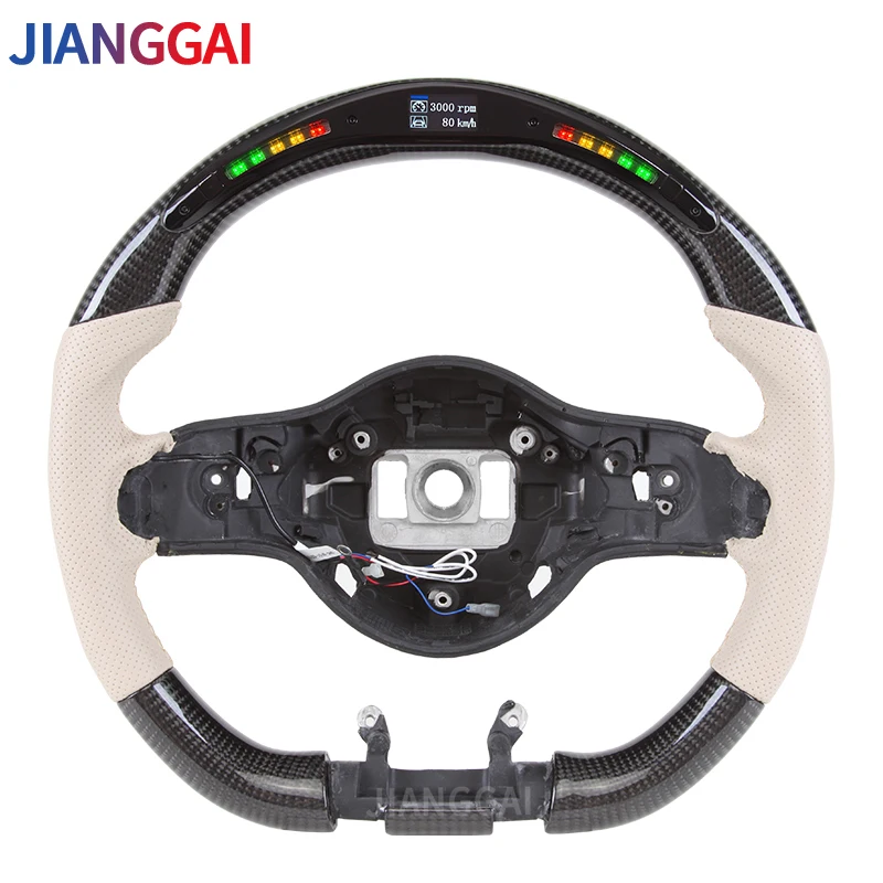 

Steering Wheel Fit For Benz C / G / M Class 2012-2015 Model LED Shift Light Carbon Fiber Wheel