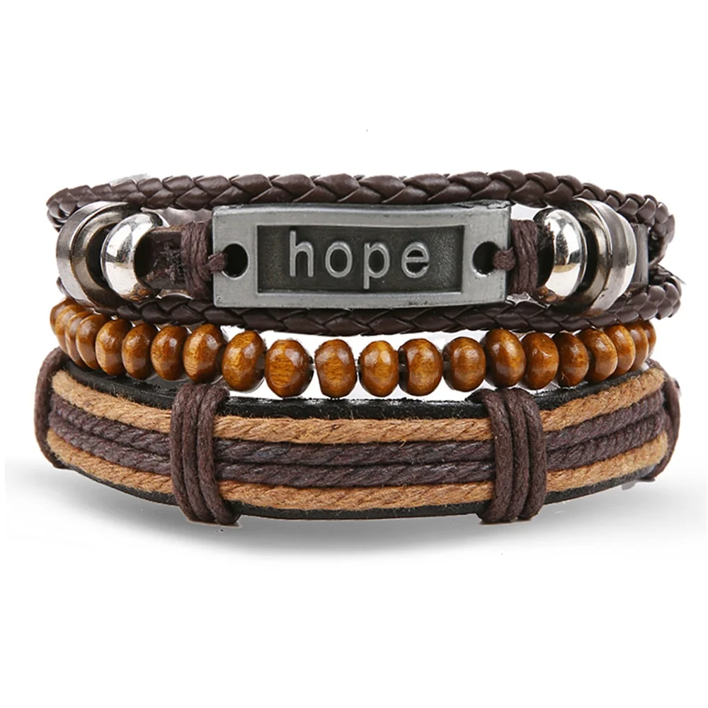 IFMIA Bohemian Turkish Eyes Beaded Leather Bracelets Set for Men Women Vintage Weave Braided Pulseras Fashoin Jewelry 2019 NEW