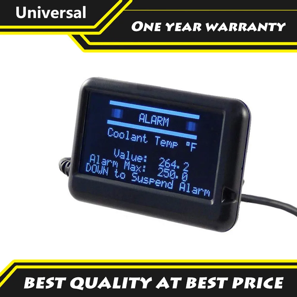 

UltraGauge Automotive OBD2 Car OBD Scanner Code Reader Gauges & Mileage Calculator Vertical Mount Bike