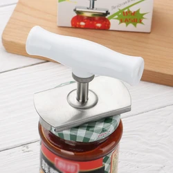 Manual Stainless Steel Easy Can Jar Opener Adjustable Cap Lid Openers Tool Kitchen Gadgets Can Tin Openers Bottle