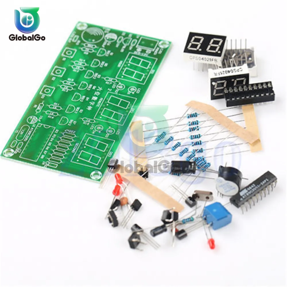 C51 Electronic Clock 6 Bits Electronic Clock Electronic Production Suite for school education lab DIY Kit