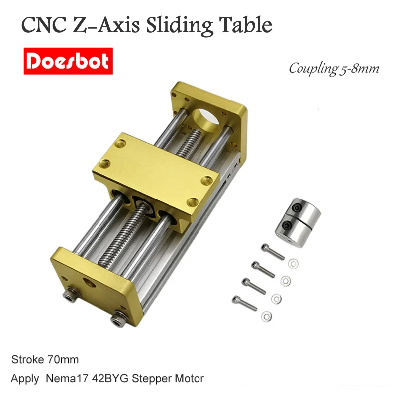CNC Z-Axis Sliding Table 3018 آلة الحفر ترقية مجموعات معدنية ذاتية الصنع