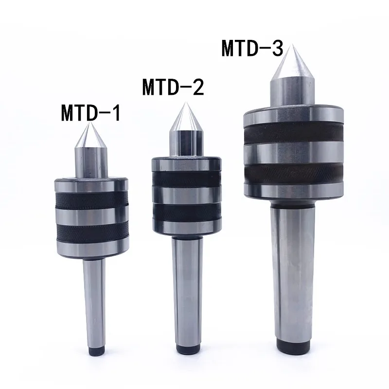 Centro Morse de rotación de torno CNC, centro de torneado Morse, MT1, MT2, MT3, MT4