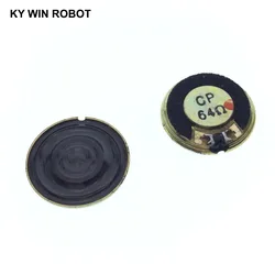 2pcs/lot New Ultra-thin Mini speaker 64 ohms 0.5 watt 0.5W 64R speaker Diameter 20MM 2CM thickness 3MM