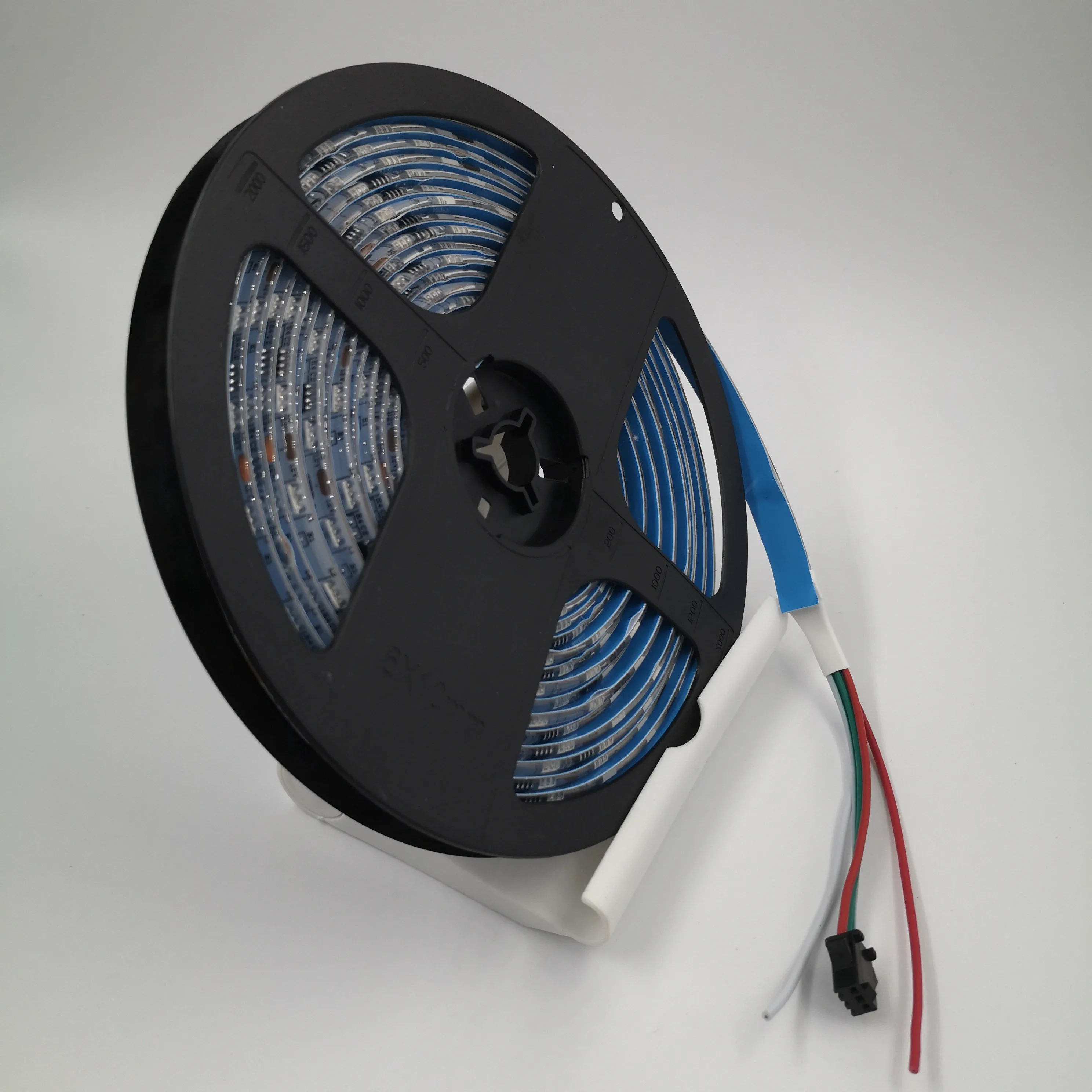 Barra de luz LED Flexible de 12V de CC, 5 M, WS2811, Rgb, 5050