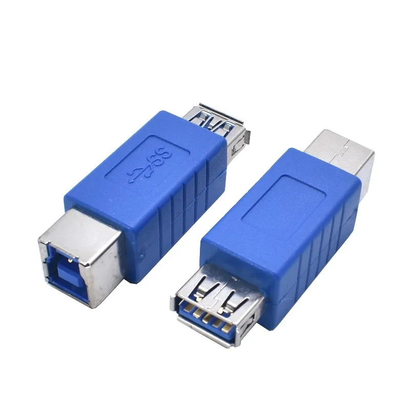 Adaptador de conector de enchufe USB 3,0 tipo A hembra A tipo B, convertidor AF A BF, alta calidad