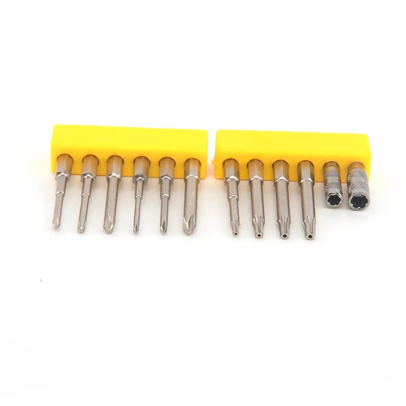 12 in 1 Screwdriver bit Set 4mm Tools for Nintendo Switch XBOX ONE PS3 PS4  PH000 PH1 T6H T8H T9H 3.8&4.5