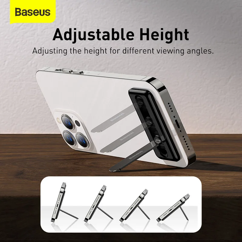 Baseus Mobile Phone Holder 360°Adjustable Phone Support For iPhone 13 Pro Xiaomi Samsung Poco Realme  Foldable Cellphone Mount