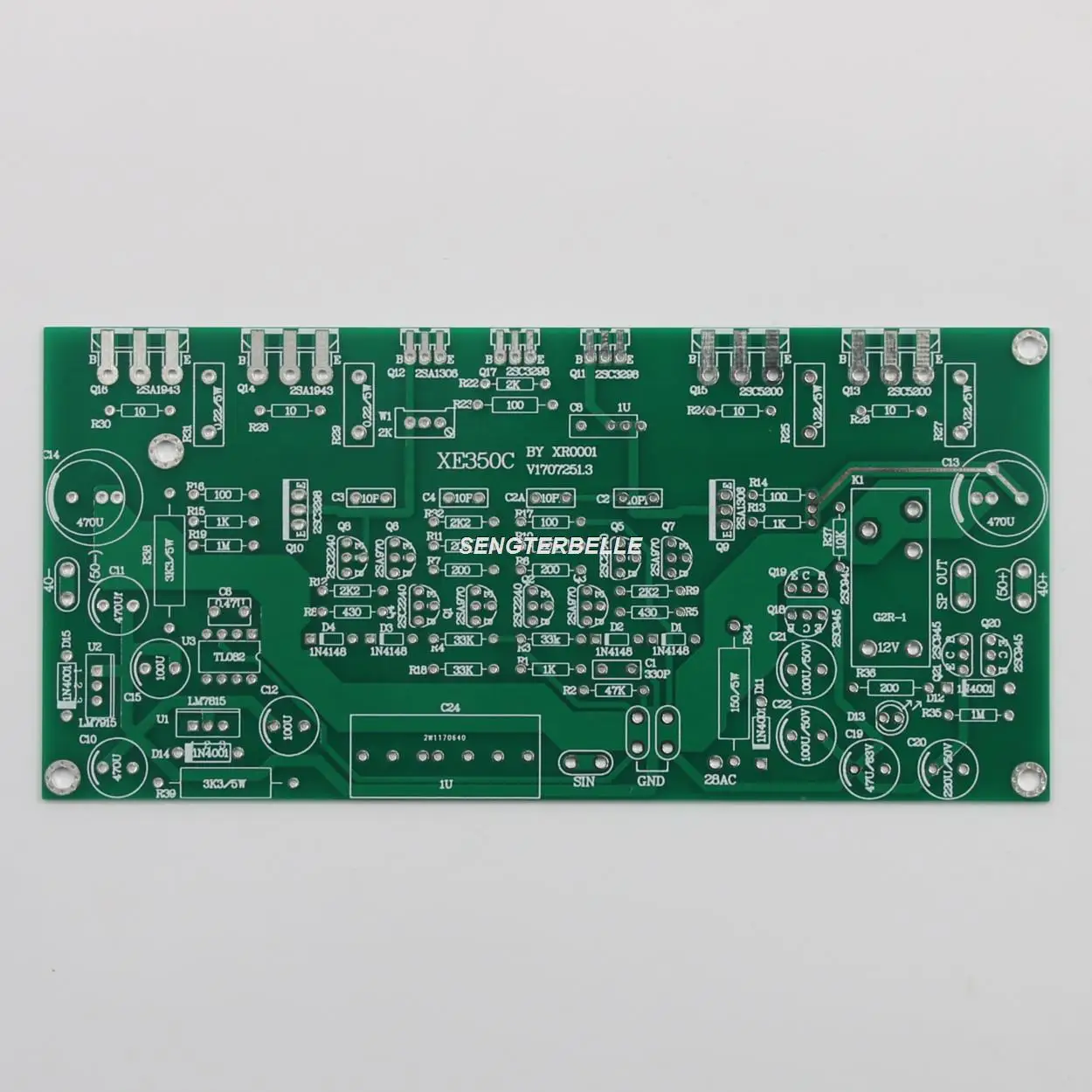 HiFi XE350 Stereo Power Amplifier Board PCB Base On Accuphase Amp Circuit 80W*2