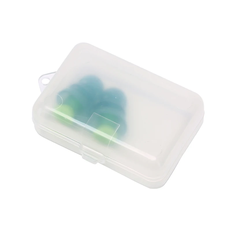 1 Pair Good Sleep Soft Ear Plugs Silicone Waterproof Dust-Proof Earplugs Accessories Sleep Accessories