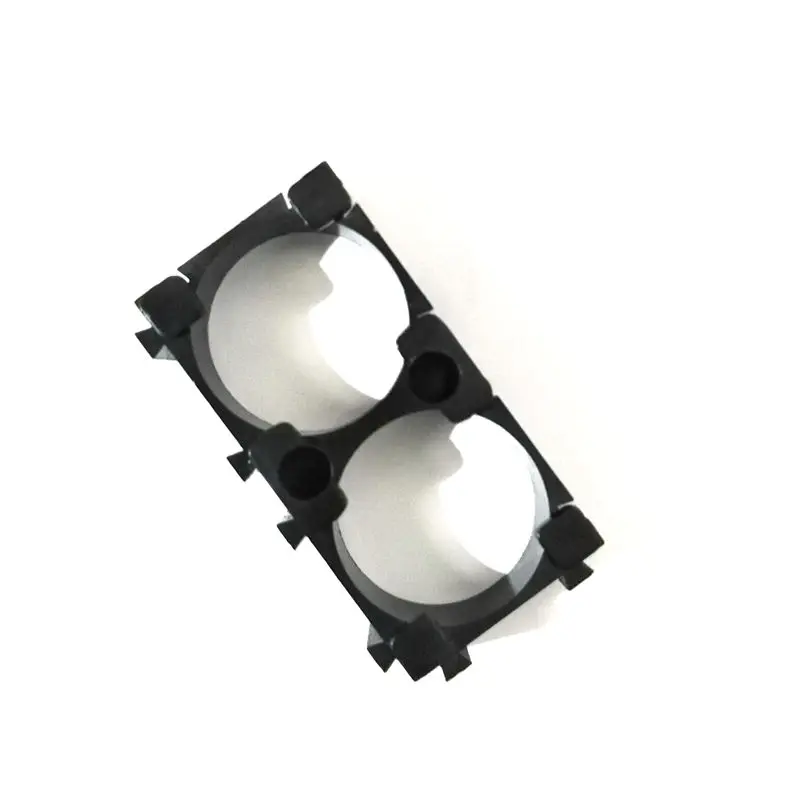 Suporte de bateria cilíndrica para bicicleta elétrica, 2p, 18650 suporte, junção dupla, universal, suporte de combinação para bateria de lítio diy