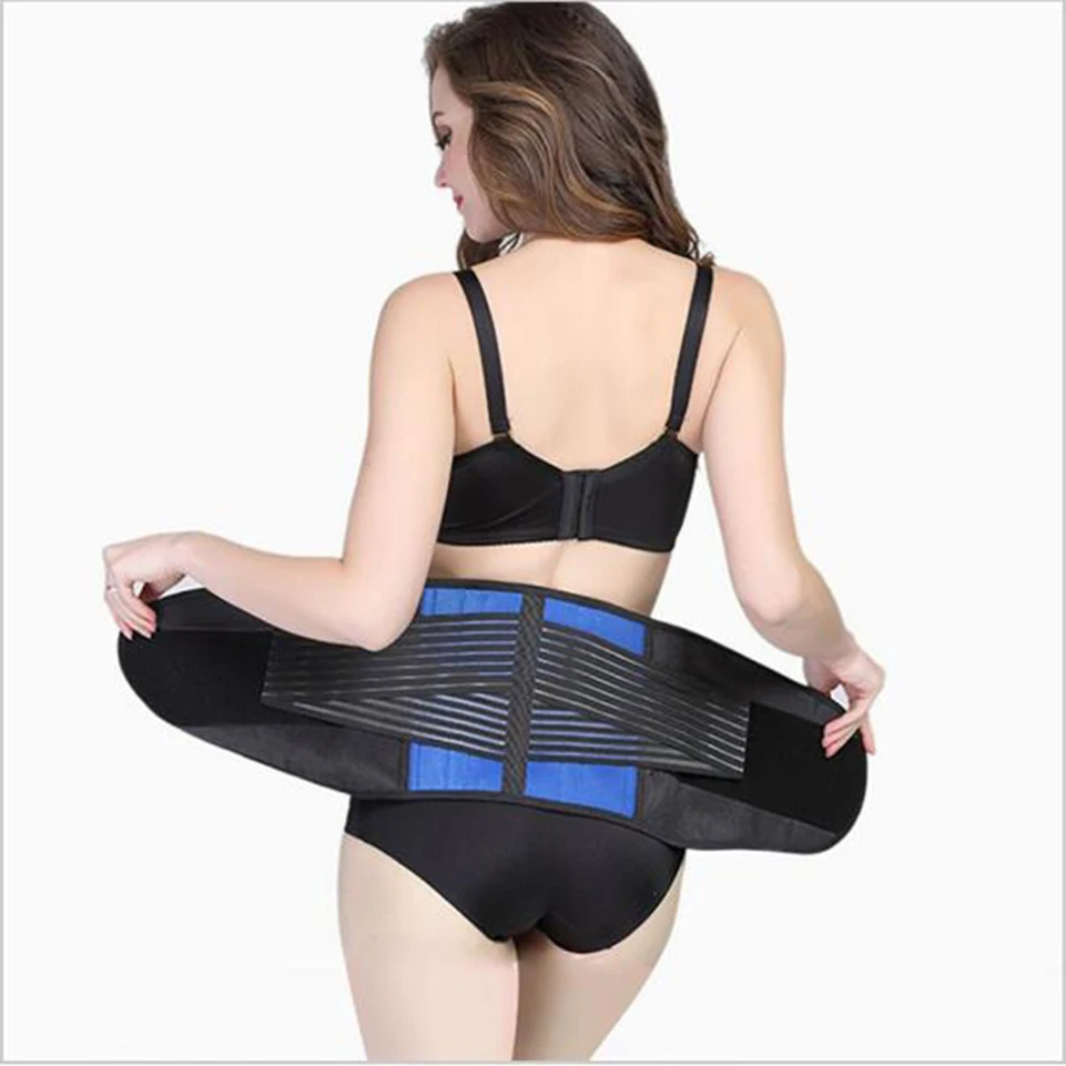 5XL 6XL 4XL Professional Adjustable Neoprene Orthopedic Waist Lumbar Trimmer Support Back Belt Braces Supports Correction Corset