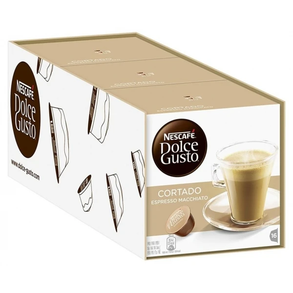 DOLCE GUSTO PACKS 3 CORTADO