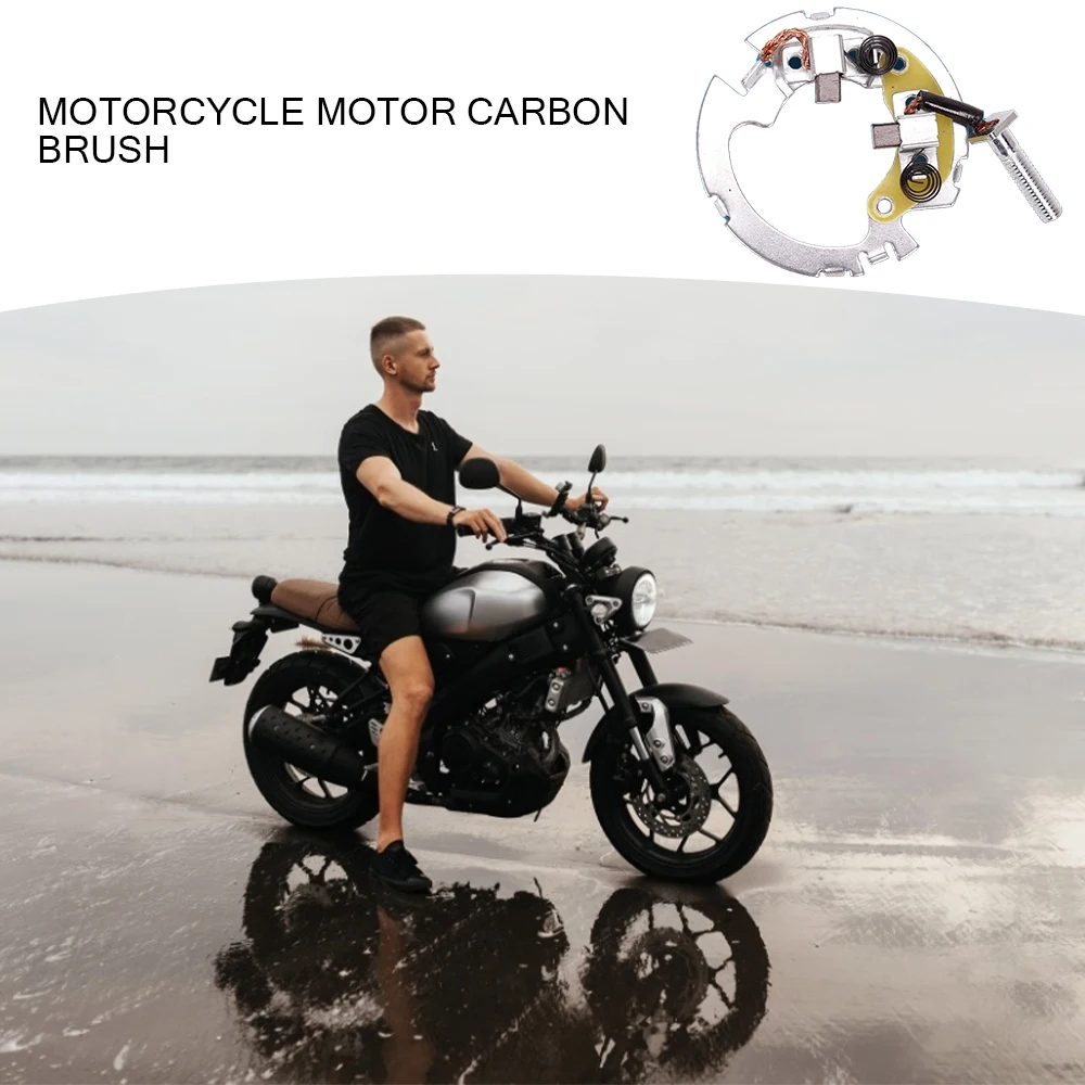 Durable Motorcycle Starter Motor Carbon Brushes Motor Start Brush For Honda Cb400 1992 1993 1994 1995 1996 1997 1998