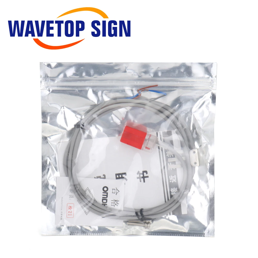 WaveTopSign Cảm Ứng Chống Cận Cảm Biến PL-05N 5Mm NPN Ra DC10-30V Bình Thường Mở Mới Cho Cắt Laser