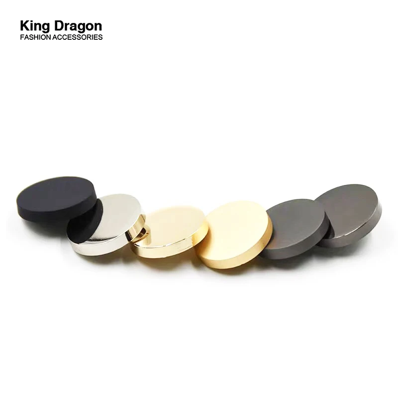 Neu eingetroffen: Metallknöpfe in Gold und Schwarz für Jeans und Hemden, 6 Stück, 9MM-30MM, für Handarbeiten und Näharbeiten, günstig, hohe Qualität, KD883 – Detail 2