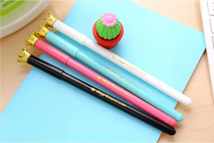 

10pcs 0.5mm black neutral pen pen refills for core cute candy color of male and female students stationery