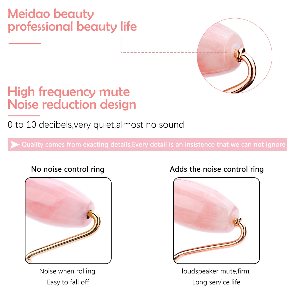 3/5pcs Rose Quartz Petal Roller Slimming Face Massager Lifting Jade Facial Massage Roller Anti-wrinkle Skin Care for Women Gift