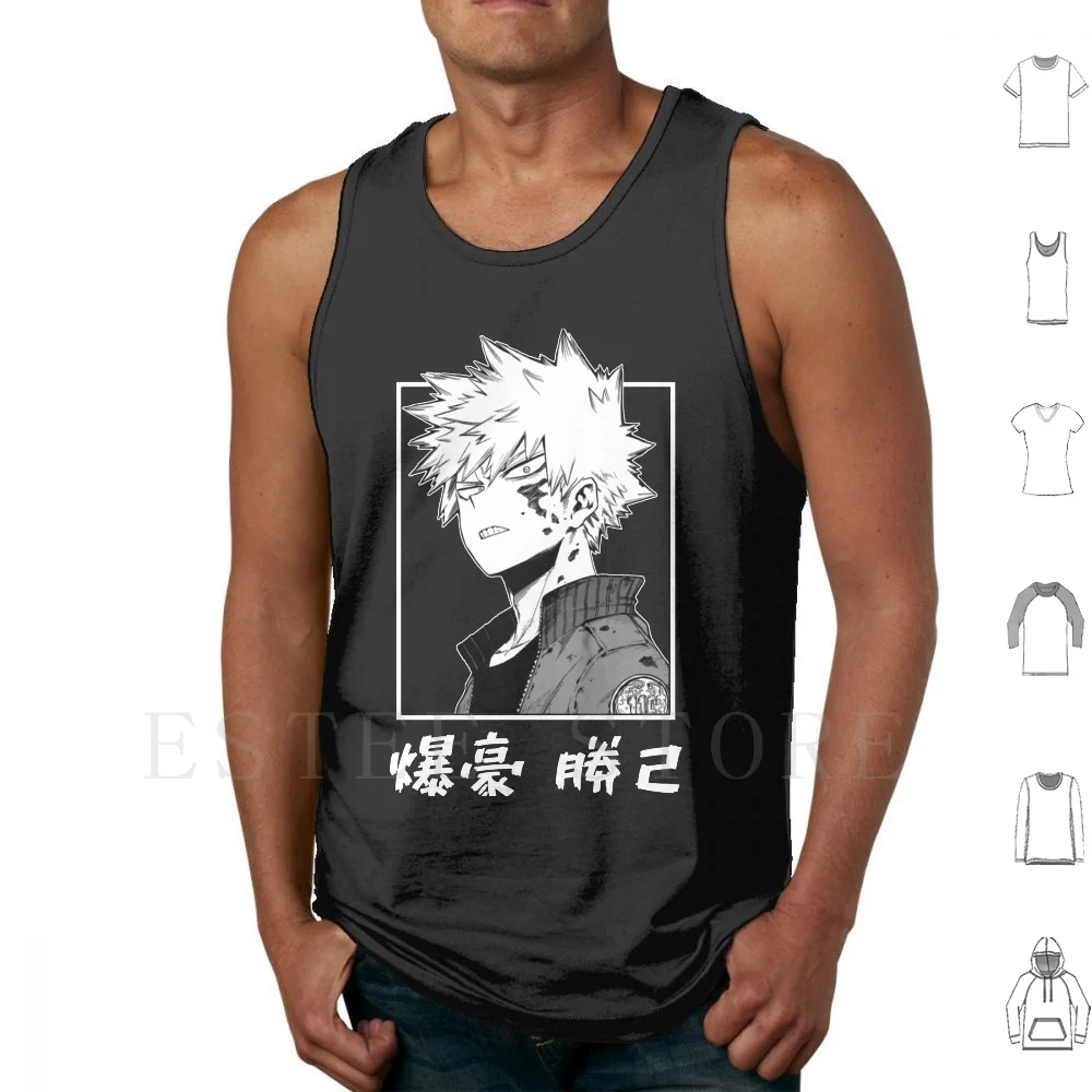 Katsuki Bakugo Kacchan [ ] Tank Tops Vest Sleeveless Katsuki Kacchan Boku Hero Toga Himiko Toga Bakugou Bakugo Deku Midoriya