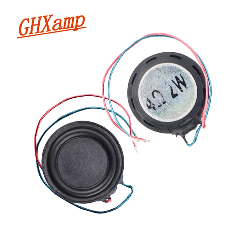 GHXAMP 20MM Speaker Ultra-Thin Mini 4 Ohms 2 W Full range Loudspeaker High Performance Neodymium Magnet