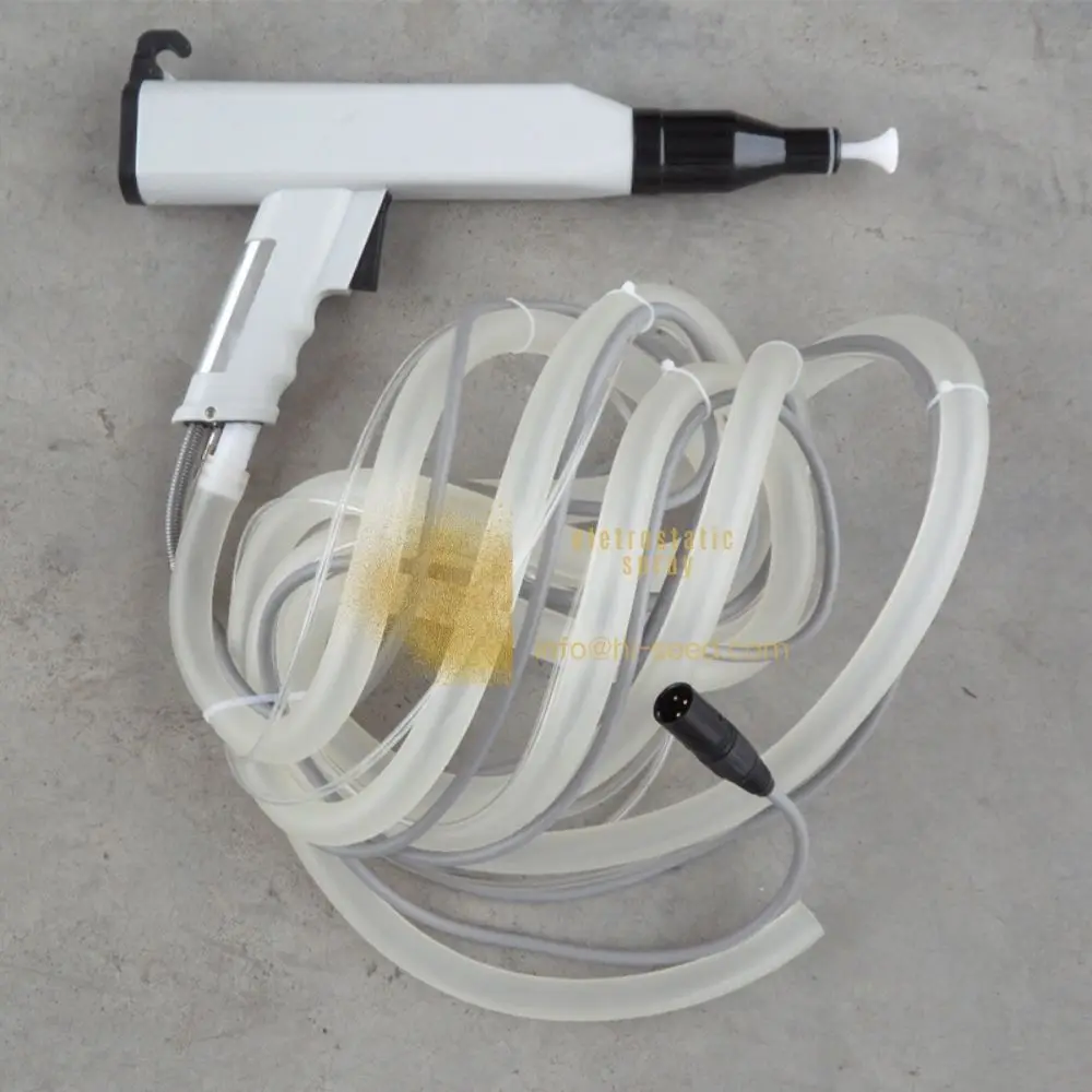 Three-generation manual high-pressure spray gun, built-in spraying machine, negative ion electrostatic powder powder spray gun p