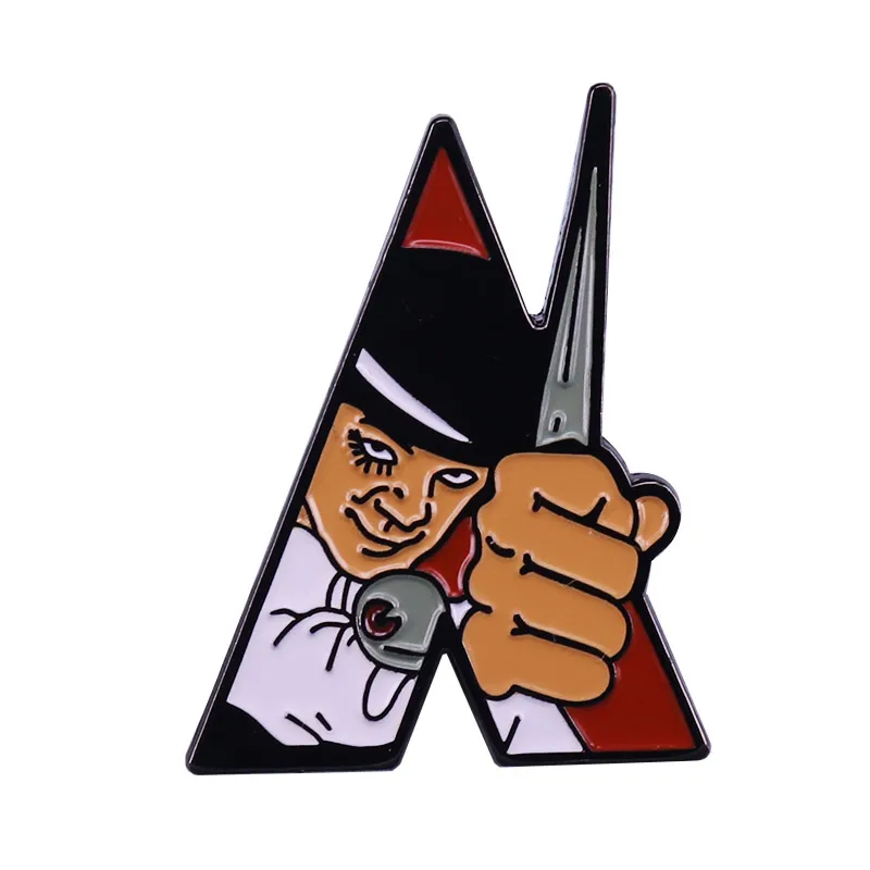 A Clockwork Orange Alex Knife Metal Pin Stanley Kubrick Movie Fans Wonderful Addition