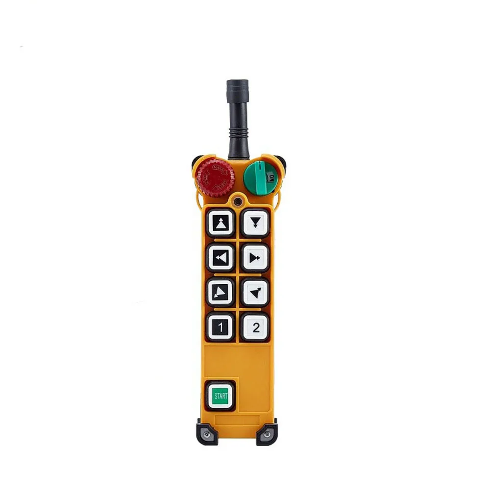 

TELECRANE Single Speed Wireless Industrial Remote Controller Hoist Remote Control 1 Transmitter Only For Replacement F24-8S